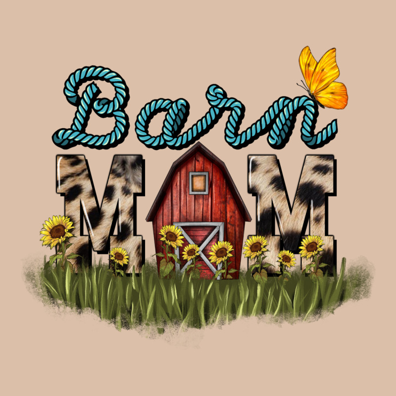Barn Mom Sunflower Urban Heavy Tee by NancyCooperArtShop | Teevron