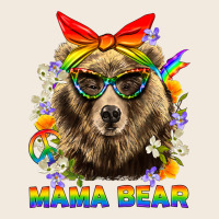 Mama Bear Pride Lgbtq+ Zipper Hoodie | Teevron