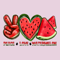 Peace Love Watermelon Ladies Tee | Teevron