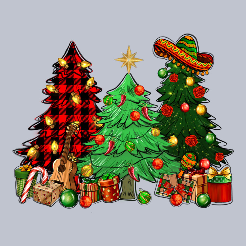 Mexican Christmas Trees Premium Hoodie by NancyCooperArtShop | Teevron
