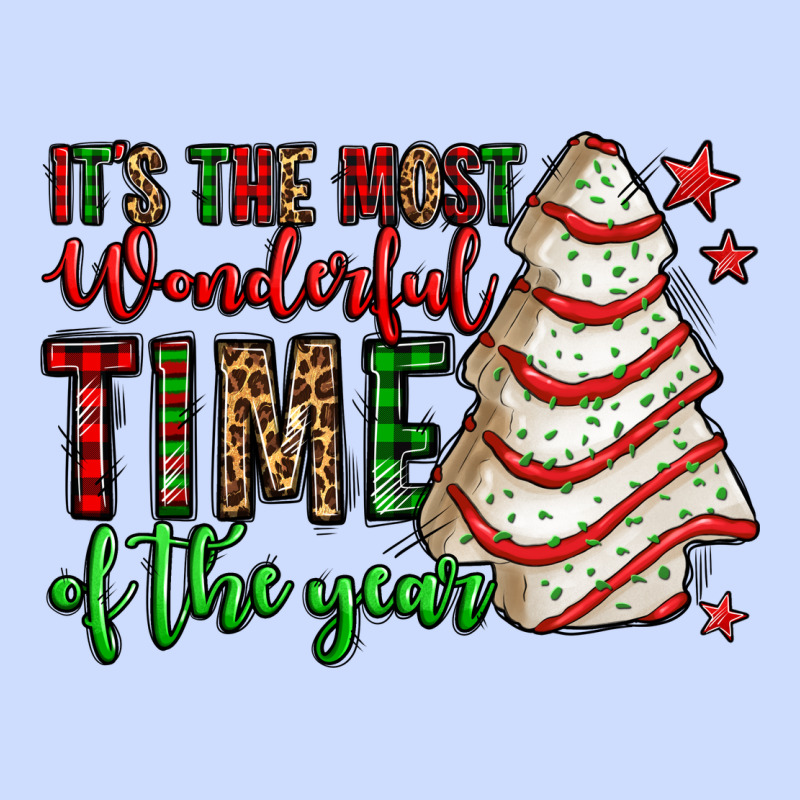 It's The Most Wonderful Time Of The Year Christmas Tree Cake Urban Heavy Tee by Jasminsmagicworld | Teevron