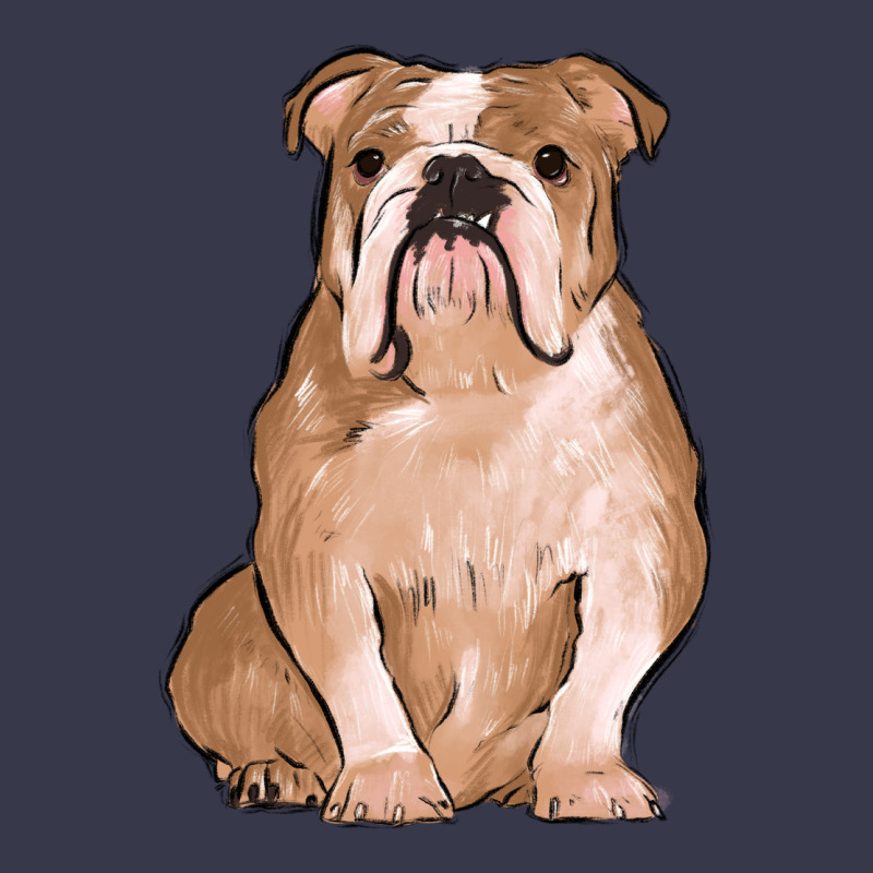 Bulldog Long Sleeve Tee by MaliasSmallBusiness | Teevron