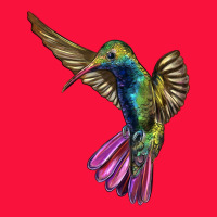 Flying Ruby Throated Hummingbird Classic Tee | Teevron