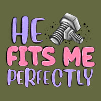He Fits Me Perfectly Long Sleeve Tee | Teevron