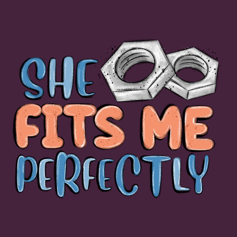 She Fits Me Perfectly Long Sleeve Tee by MaliasSmallBusiness | Teevron