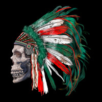 Mexican Indian Headdress With Skull Heavy Core Tee | Teevron