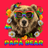 Papa Bear Pride Lgbtq+ Zipper Hoodie | Teevron
