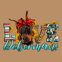 Love Dobermans Vintage Hoodie | Teevron