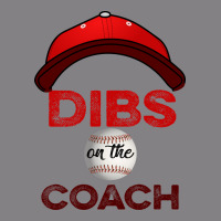 Dibs On The Coach Baseball Heavyweight Hoodie | Teevron