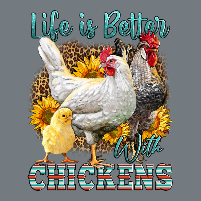 Western Life Is Better With Chickens Heavyweight Sweatshirt by LillyAllenDesigns | Teevron