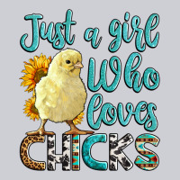 Western Just A Girl Who Loves Chicks Heavyweight Sweatshirt | Teevron