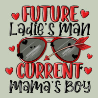 Future Ladies Man Current Mamas Boy Long Sleeve Tee | Teevron