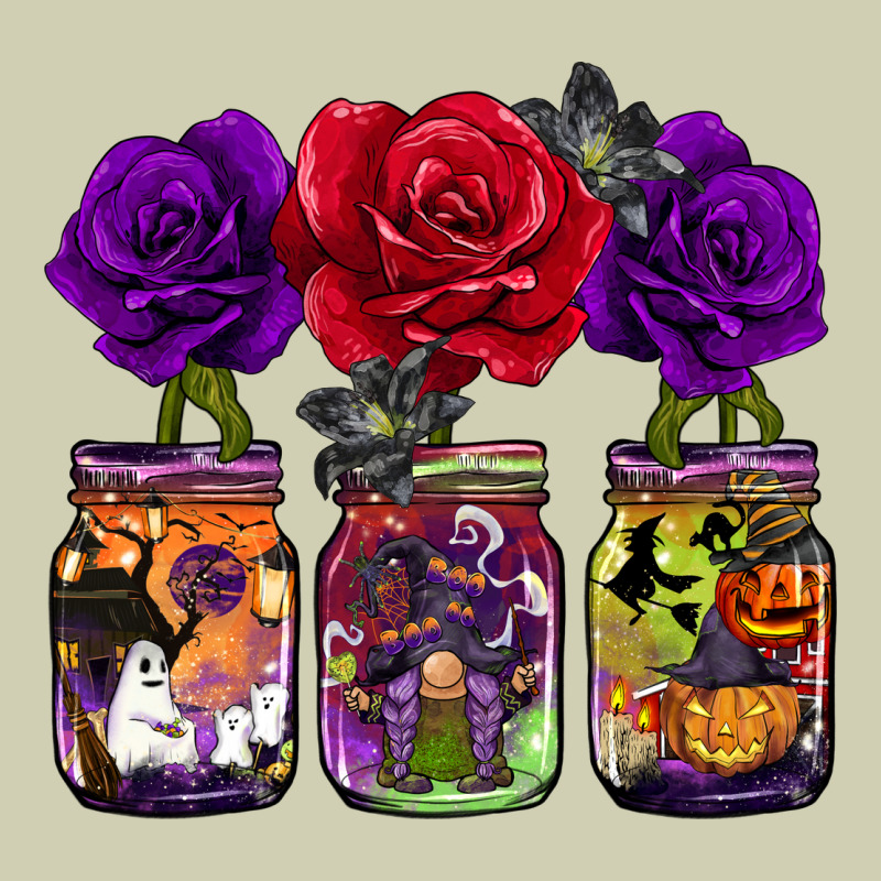 Halloween Jars Rose Heavy Core Tee by BarkalooDesign | Teevron