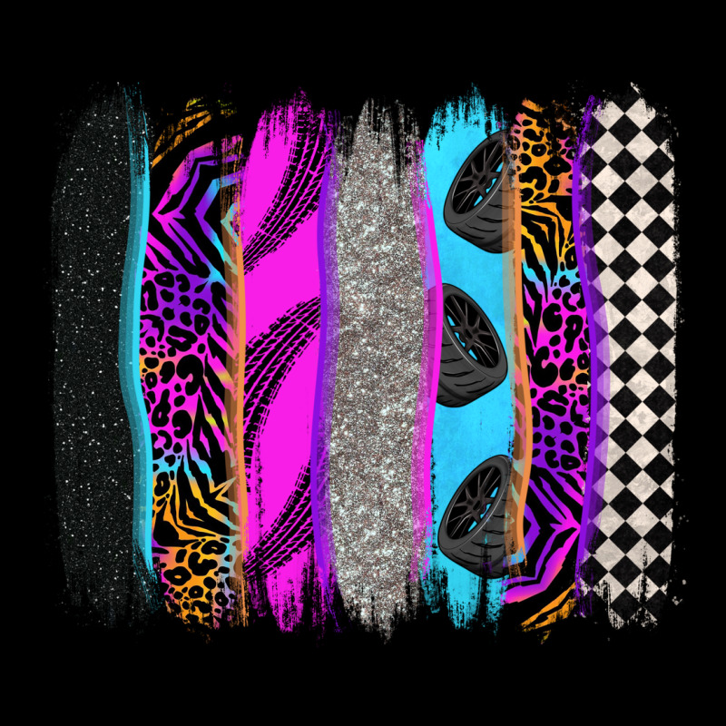 Race Brushstrokes Ladies Tee by Zillion Design Studio | Teevron