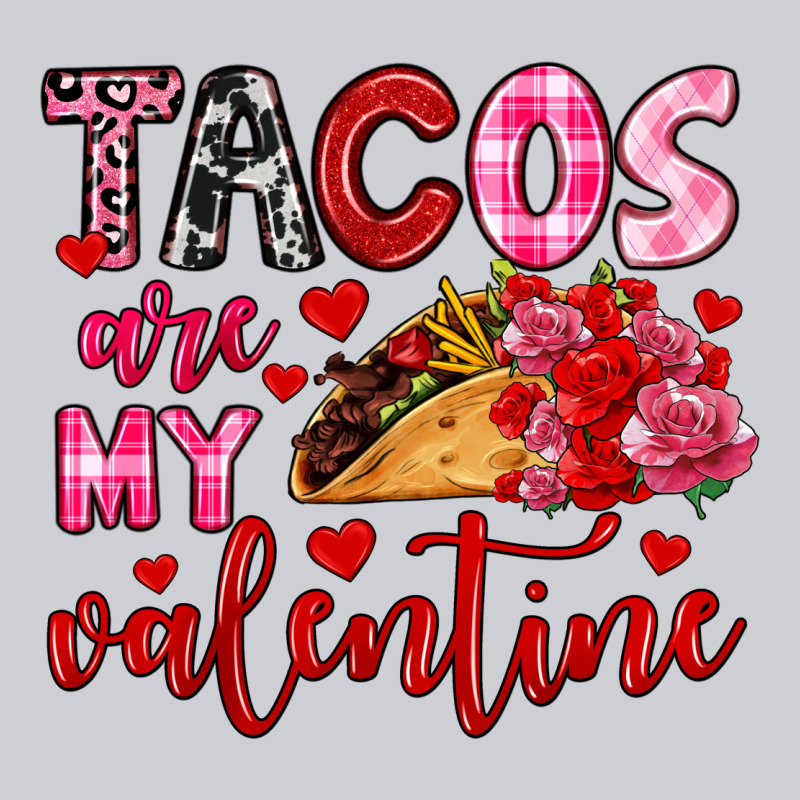 Tacos Are My Valentine Urban Hoodie by OliviaCreatesArt | Teevron