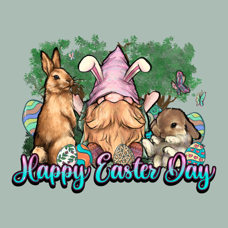 Gnome Bunny Happy Eater Day Classic Tee by NancyCooperArtShop | Teevron