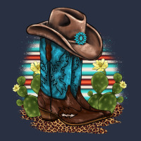 Western Boots And Hat Cactus Leopard Serape Pattern Heavyweight Sweatshirt | Teevron