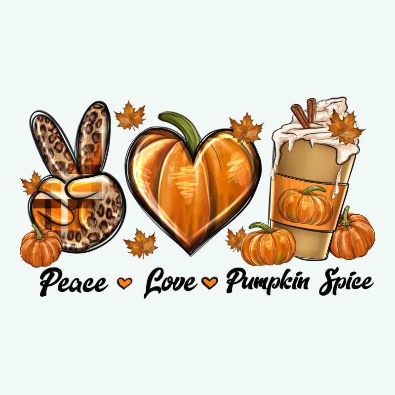 Peace Love Pumpkin Spice Premium Hoodie by texasbilliewilder | Teevron