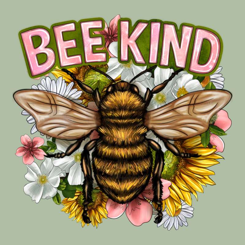 Bee Kind Urban Heavy Tee by NancyCooperArtShop | Teevron