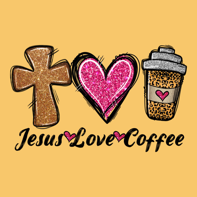 Jesus Love Coffee Vintage Hoodie by Jasminsmagicworld | Teevron