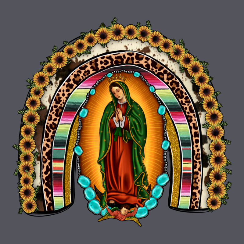 Our Lady Of Guadalupe Rainbow Vintage Hoodie by JahusDesignShop | Teevron