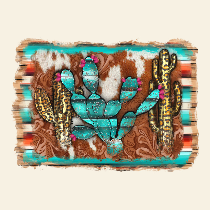 Cactus Cowhide Serape Vintage Tee by AdoDesignShop | Teevron