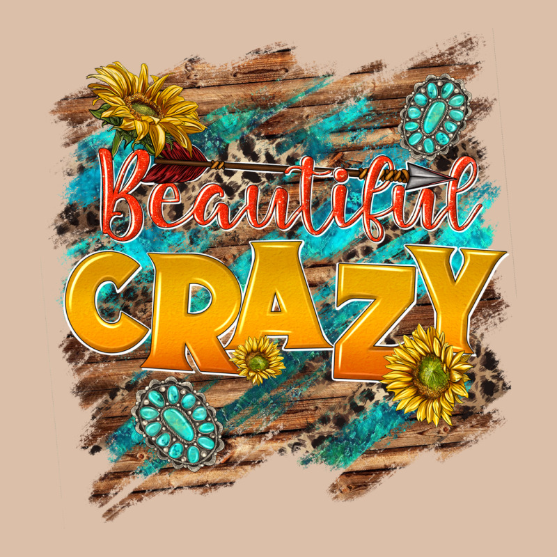 Beautiful Crazy Urban Heavy Tee by NancyCooperArtShop | Teevron