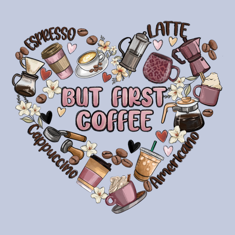 But First Coffee Long Sleeve Tee by MaliasSmallBusiness | Teevron