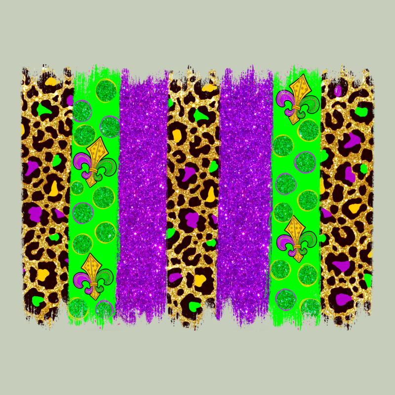 Mardi Gras Brush Stoke Ladies Tee by JahusDesignShop | Teevron