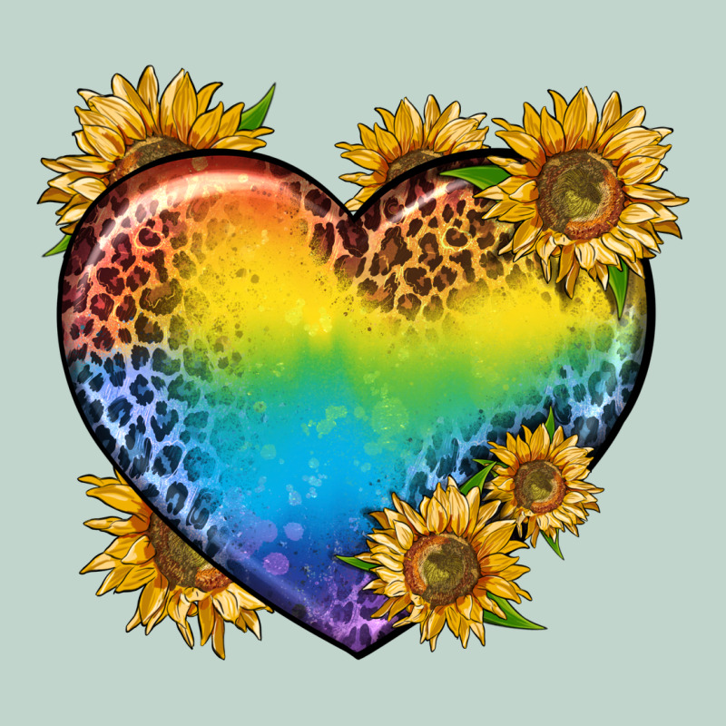 Pride Heart And Sunflower Zipper Hoodie by BundleAndBundleShop | Teevron