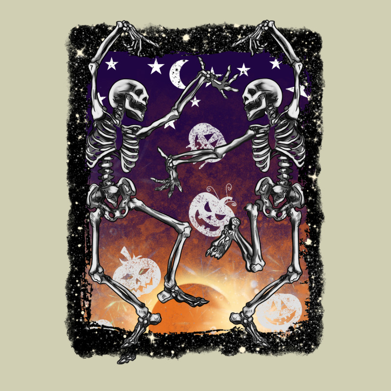 Halloween Dancing Skeletons Stars Heavy Core Tee by BarkalooDesign | Teevron