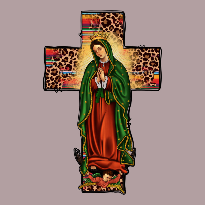 Our Lady Of Guadalupe Cross Vintage Hoodie by JahusDesignShop | Teevron