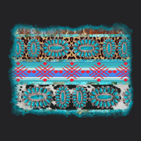 Turquoise Gemstone Background Vintage Tee | Teevron