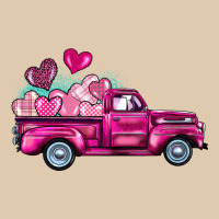 Valentine's Day Pink Truck Heavyweight Sweatshirt | Teevron