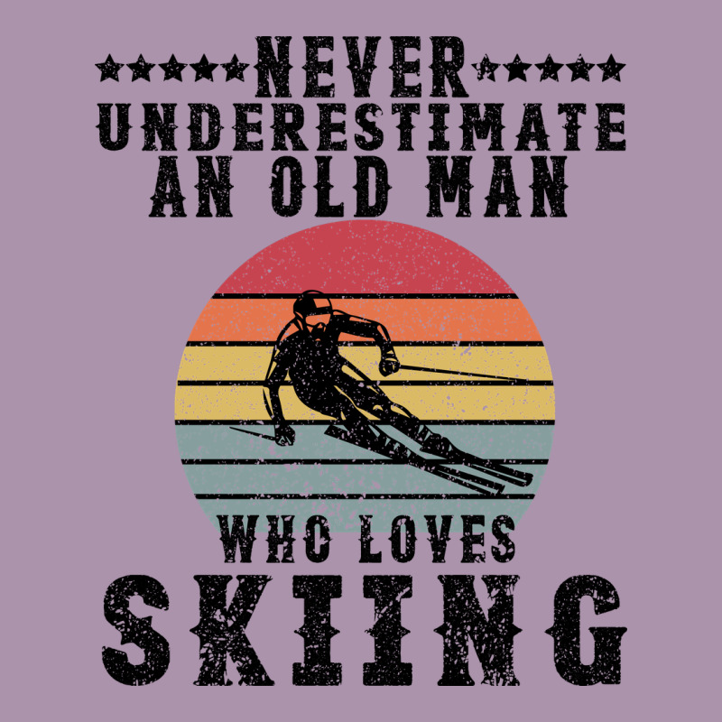 Never Underestimate An Old Man Who Loves Skiing Heavyweight Hoodie by Bettercallsaul | Teevron