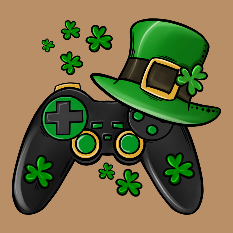 St Patricks Day Gamer Vintage Hoodie by Jasminsmagicworld | Teevron