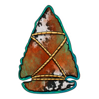 cowhide rusty arrowhead | Teevron