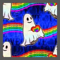 Pride Lgbtq Ghosts And Heart With Rainbow Seamless Zipper Hoodie | Teevron