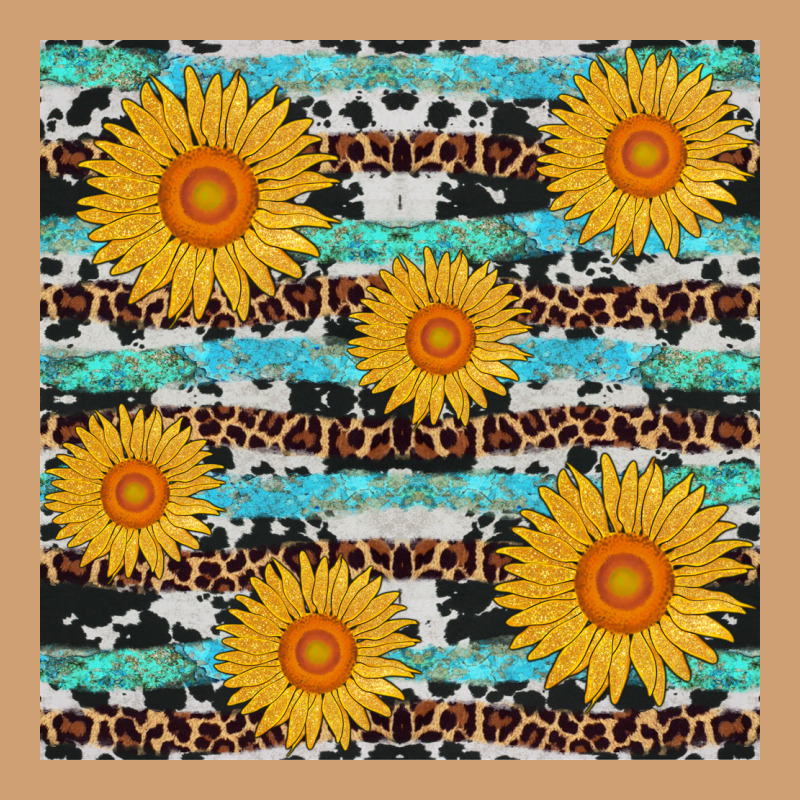 Sunflower Western Seamless Vintage Tee by AdoDesignShop | Teevron
