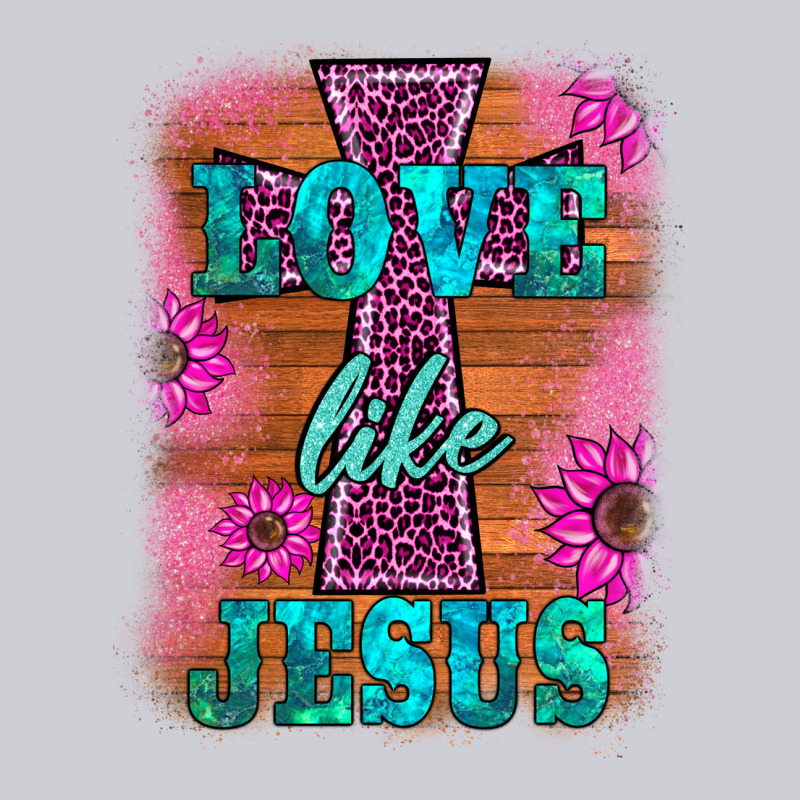 Love Like Jesus Heavyweight Sweatshirt by BarkalooDesign | Teevron