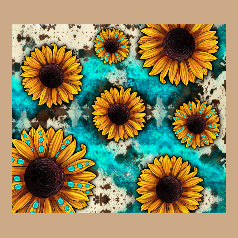 Gemstone Sunflower Vintage Hoodie by JahusDesignShop | Teevron