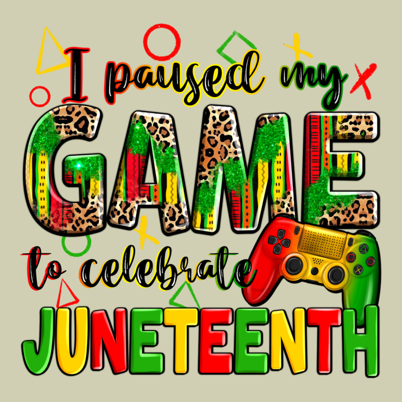 I Paused My Game To Celebrate Juneteenth Heavy Core Tee by Zillion Design Studio | Teevron