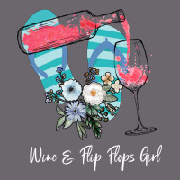 Wine Flip Flops Girl Premium Sweatshirt | Teevron