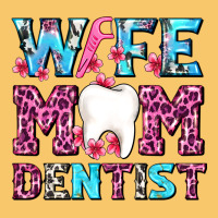 Wife Mom Dentist With Tooth And Floss Vintage Hoodie | Teevron