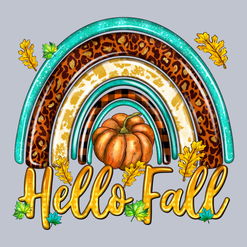 Hello Fall With Rainbow Premium Hoodie by texasbilliewilder | Teevron