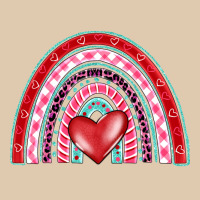 Valentine's Day Rainbow Heavyweight Sweatshirt | Teevron