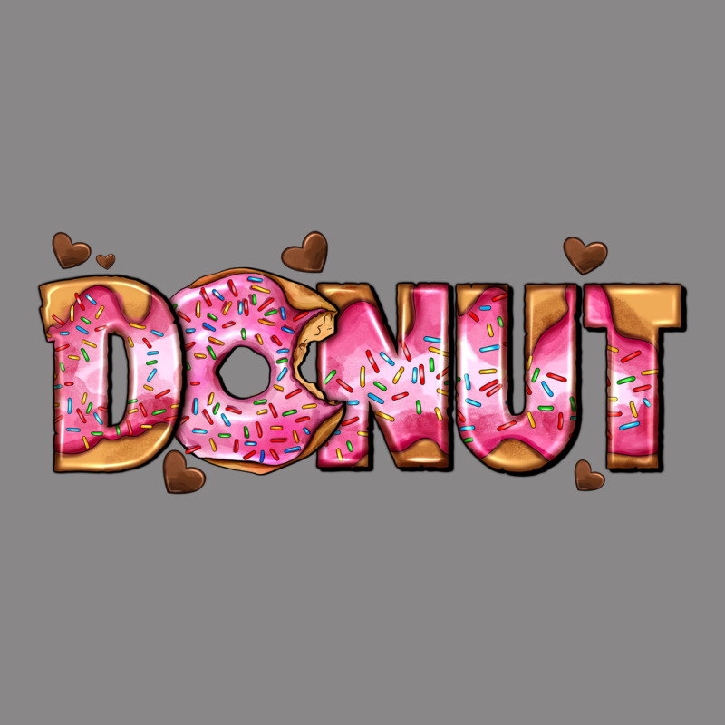 Donut With Donut And Hearts Vintage Tee by AdoDesignShop | Teevron