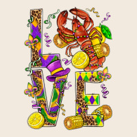 Love Crawfish Mardi Gras Zipper Hoodie | Teevron