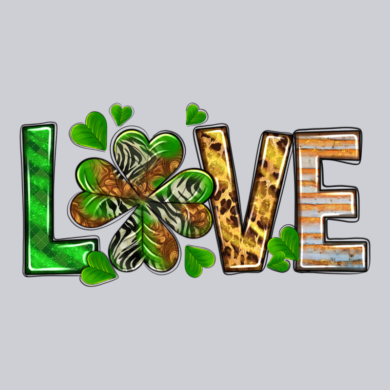 Love Luck With Clover Heavyweight Sweatshirt by NancyCooperArtShop | Teevron