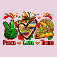Peace Love Tacos Ladies Tee | Teevron